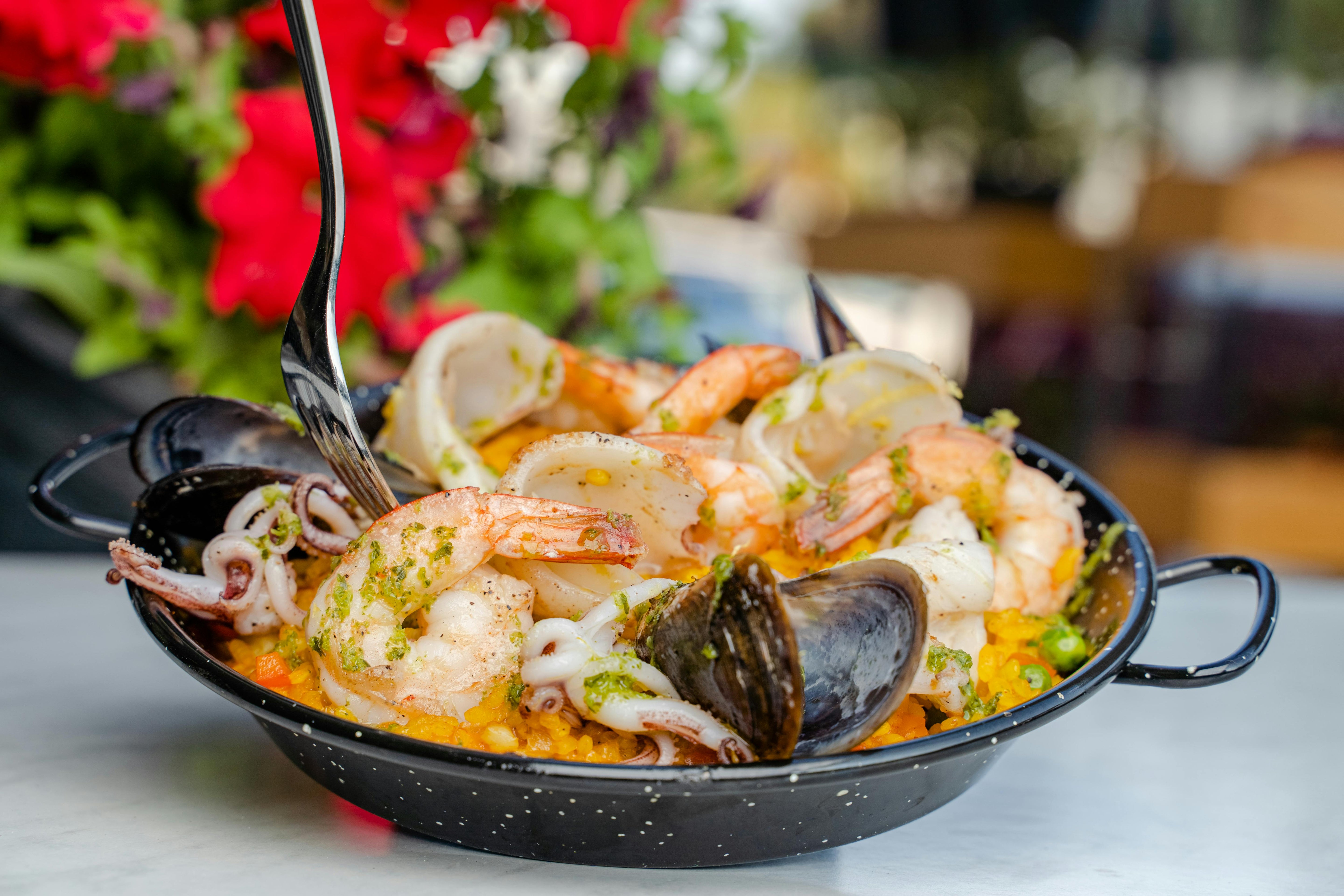 Smoked Chili Oil Paella - Auntie Rana's