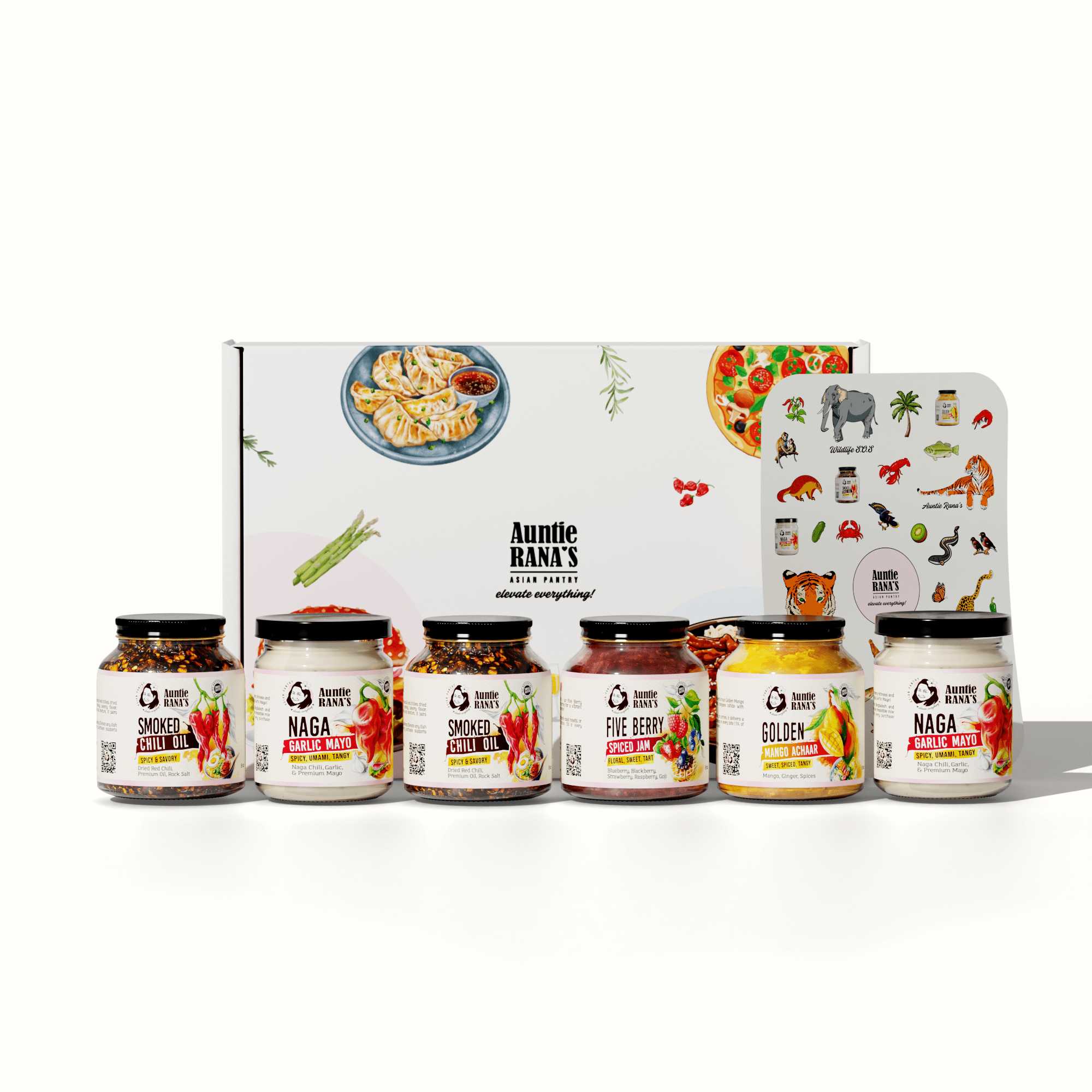 6 Pack Static Bundle - Auntie Rana's