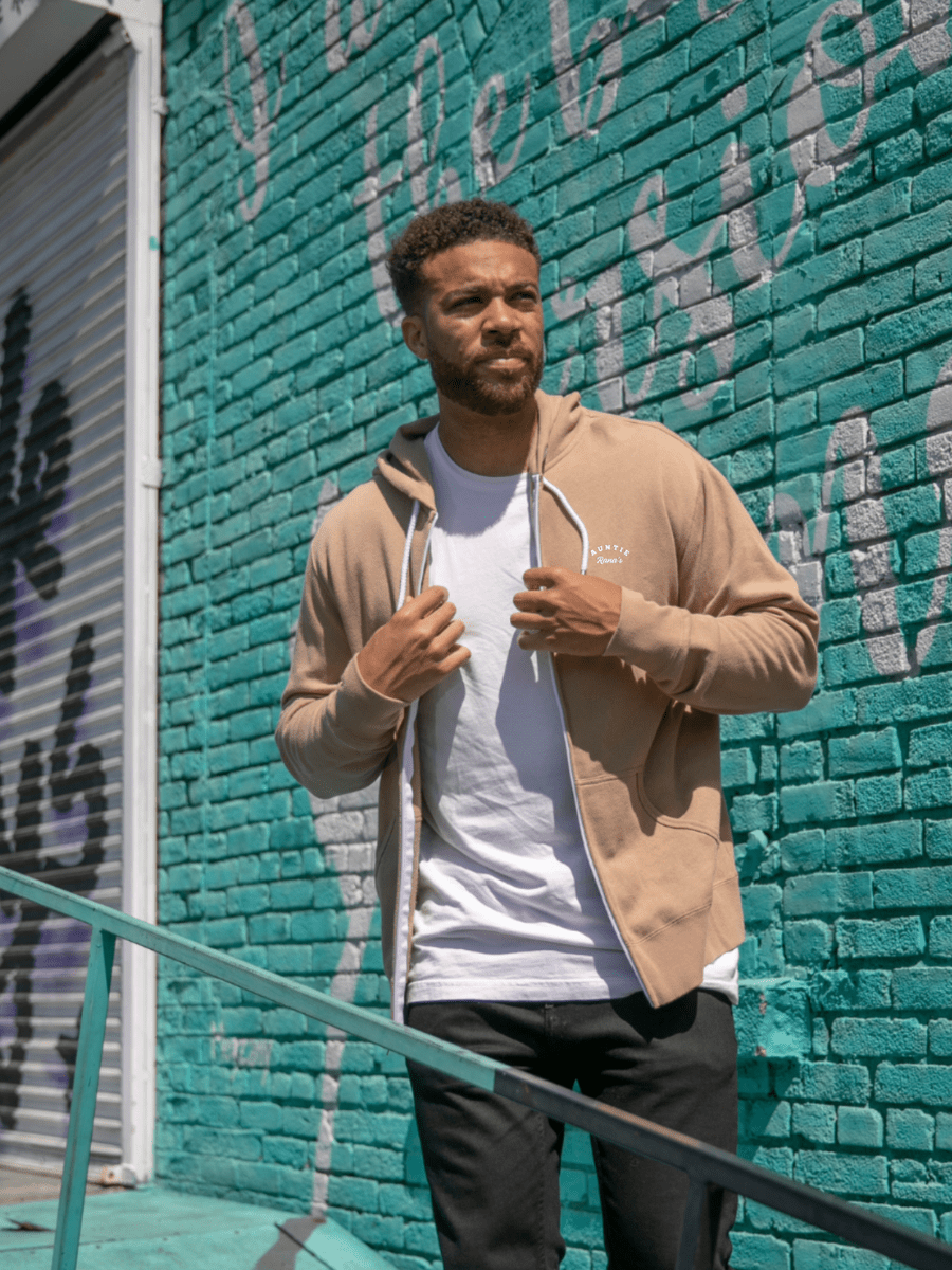Zip Hoodie, Loose Fit: Signature Series Success - Auntie Rana's