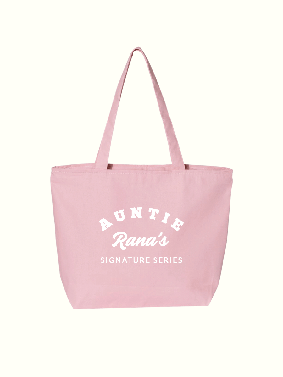 Signature Zip Tote - Auntie Rana's
