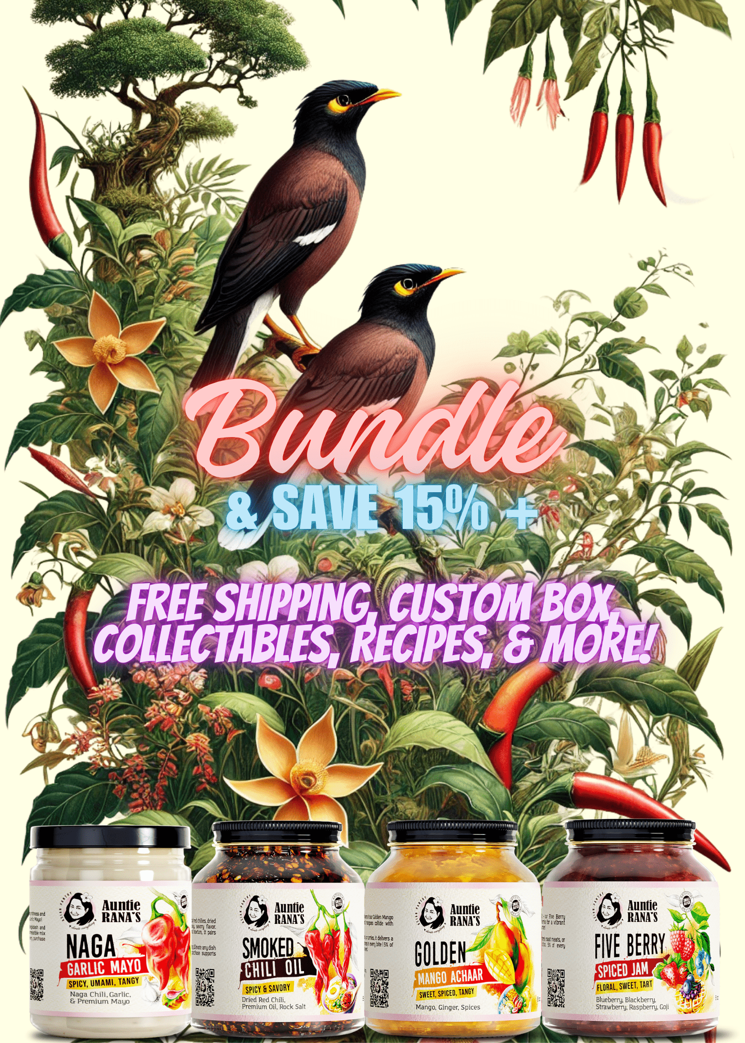 Build Bundles (4,6,8,12 Pack) - Auntie Rana's